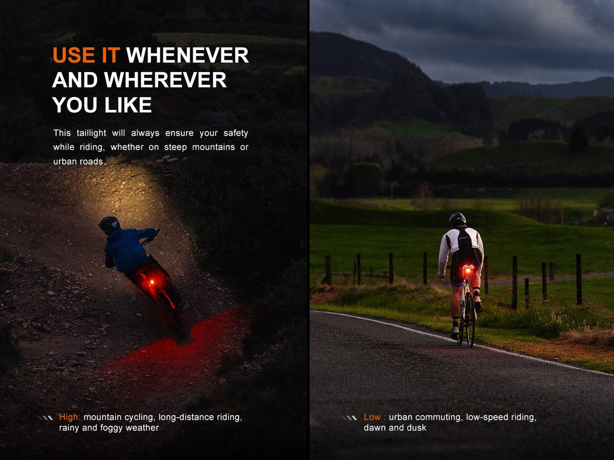 Fenix BC06R Smart - Brake Bicycle Taillight - Get Tight Gear