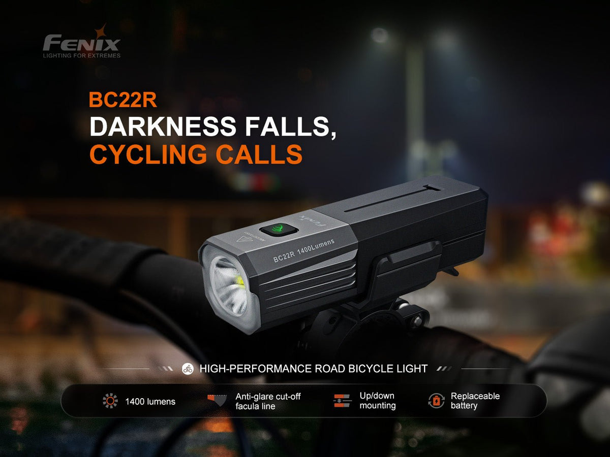 Fenix BC22R High - Performance Road Bike Light - Get Tight Gear