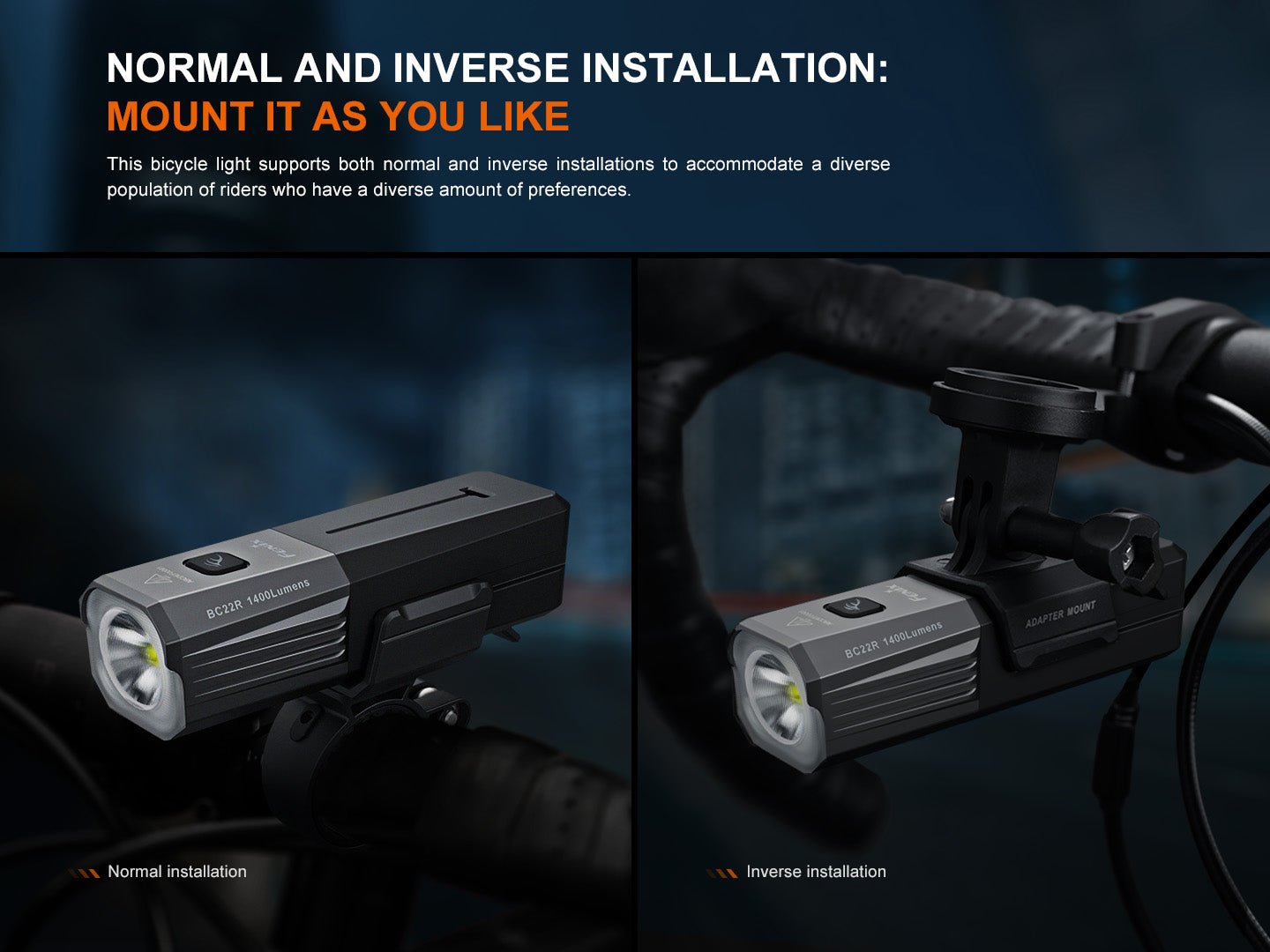 Fenix BC22R High - Performance Road Bike Light - Get Tight Gear