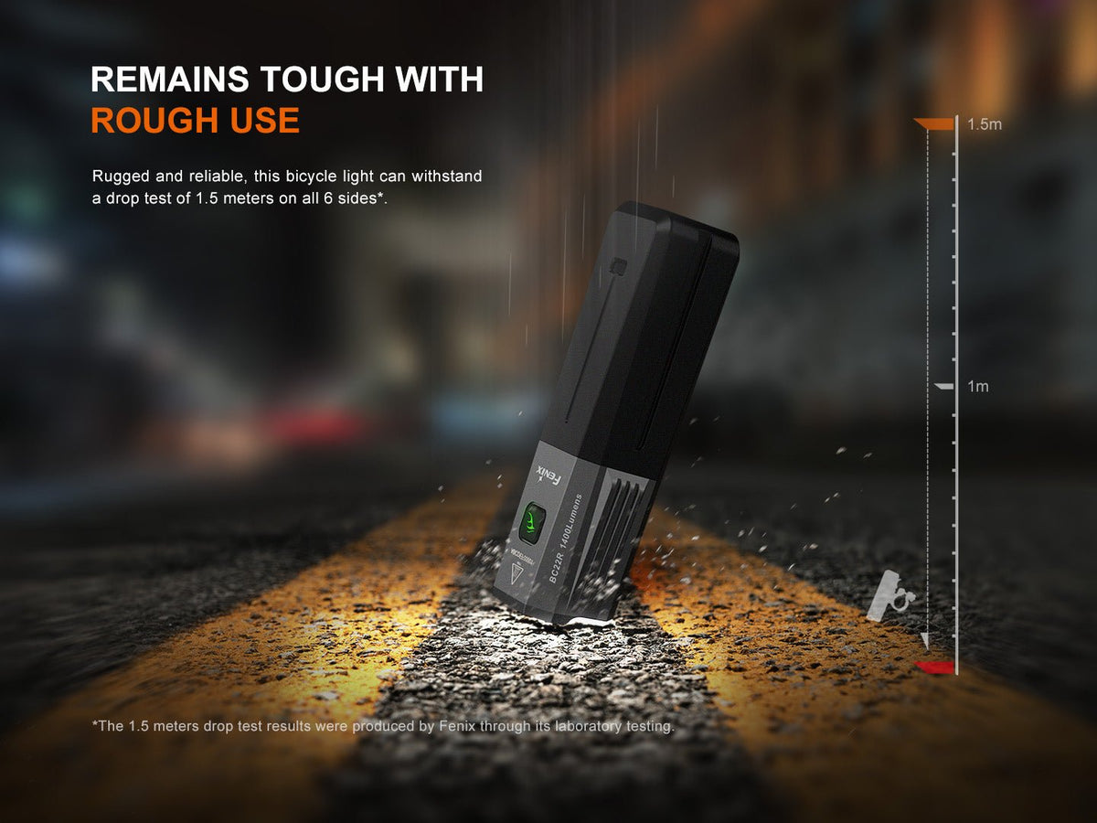 Fenix BC22R High - Performance Road Bike Light - Get Tight Gear