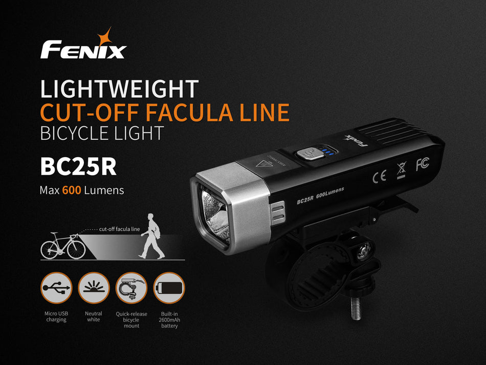 Fenix BC25R LED Bike Light - Get Tight Gear