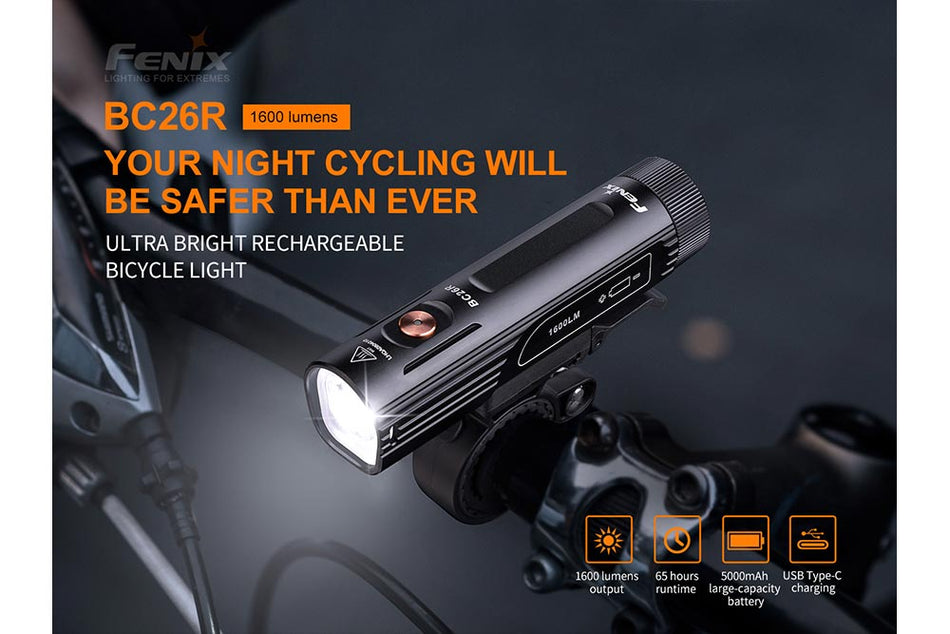 Fenix BC26R LED Bike Light - Get Tight Gear