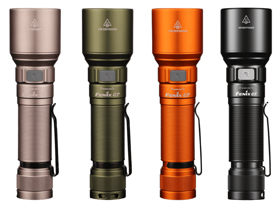 Fenix C7 High - performance Rechargeable LED Flashlight - 3000 Lumens - Get Tight Gear