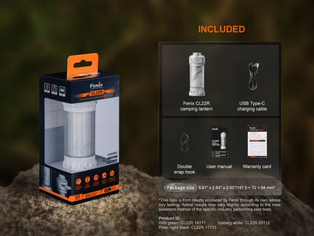 Fenix CL22R Camping Lantern - Get Tight Gear