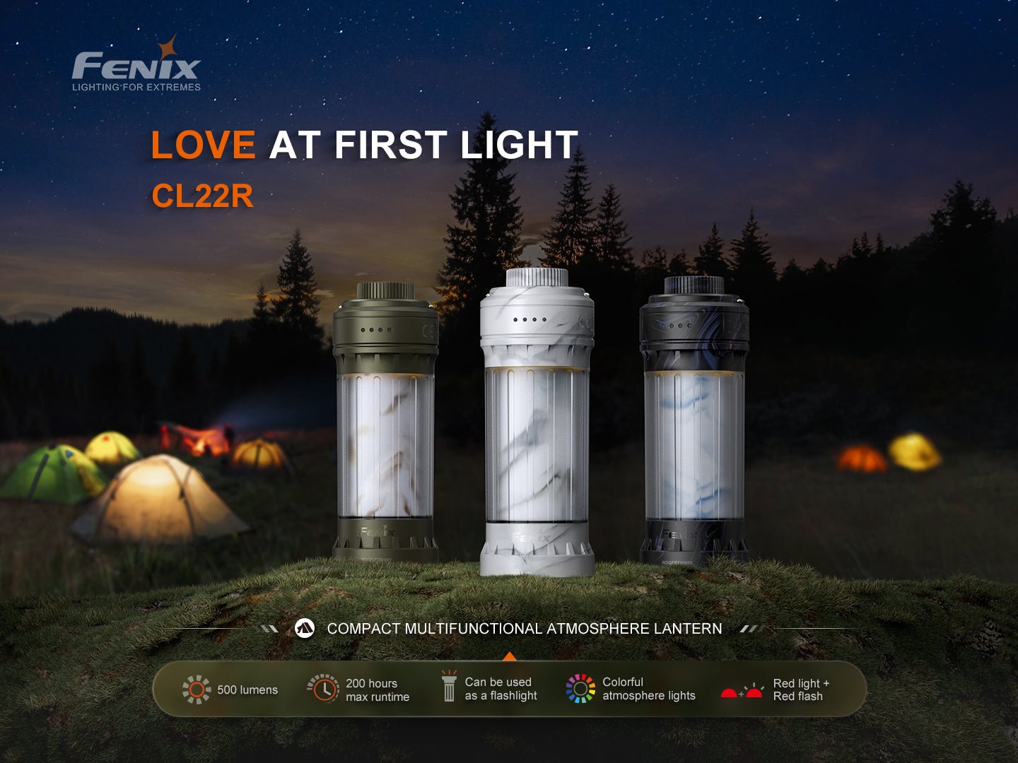 Fenix CL22R Camping Lantern - Get Tight Gear