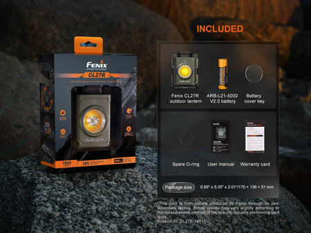 Fenix CL27R Multifunctional Outdoor Lantern - Get Tight Gear