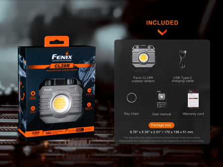 Fenix CL28R Multifunctional Outdoor LED Lantern - Get Tight Gear