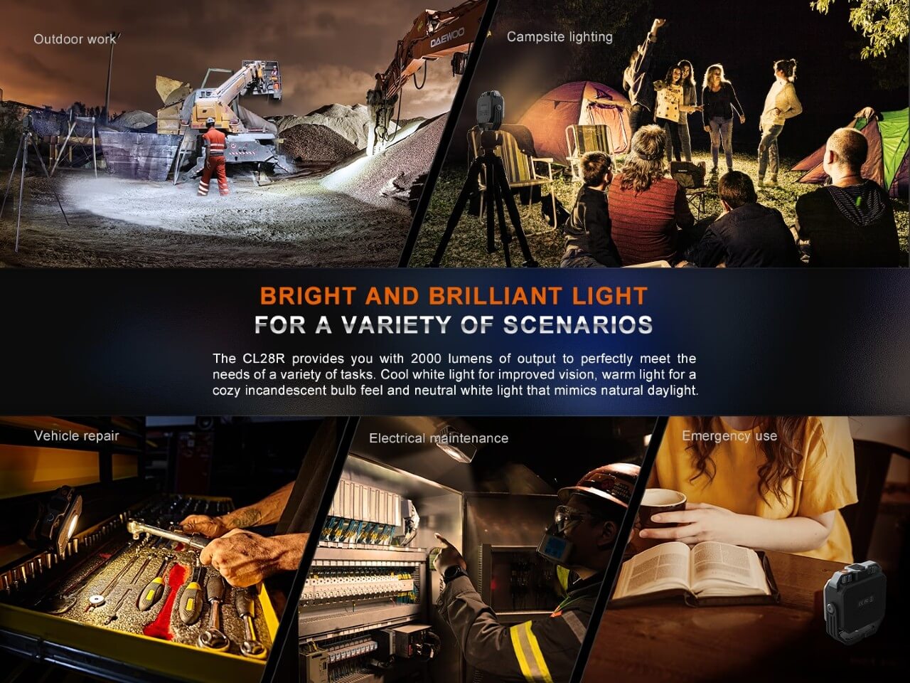 Fenix CL28R Multifunctional Outdoor LED Lantern - Get Tight Gear