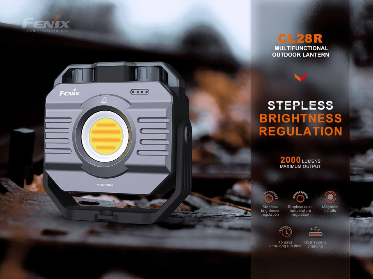 Fenix CL28R Multifunctional Outdoor LED Lantern - Get Tight Gear