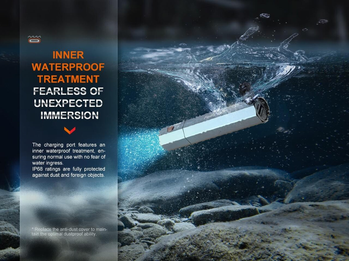 Fenix E - CP 1600 - lumen LED Flashlight/Powerbank - Get Tight Gear