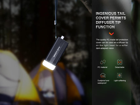 Fenix E - SPARK Ultra - Thin Powerbank LED Flashlight - Get Tight Gear