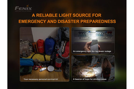 Fenix E - Star - Portable Self - powered Emergency LED Flashlight - Get Tight Gear