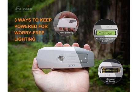 Fenix E - Star - Portable Self - powered Emergency LED Flashlight - Get Tight Gear