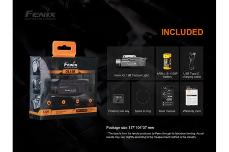Fenix GL19R Rechargeable Tactical Light - Discontinued - Get Tight Gear
