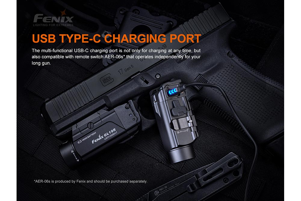 Fenix GL19R Rechargeable Tactical Light - Discontinued - Get Tight Gear