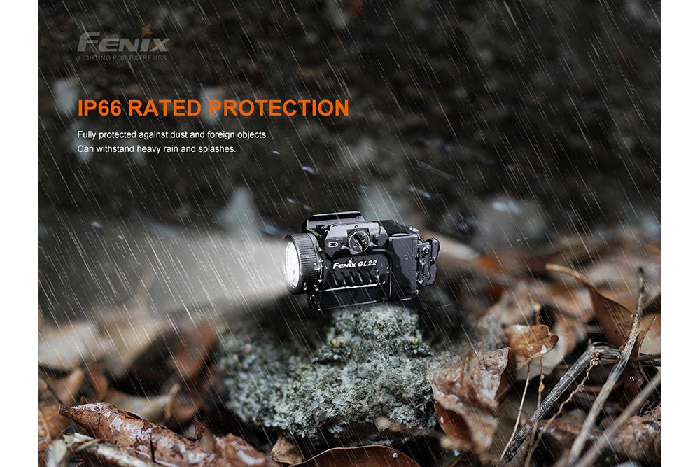 Fenix GL22 Tactical LED Light with Red Laser - Get Tight Gear
