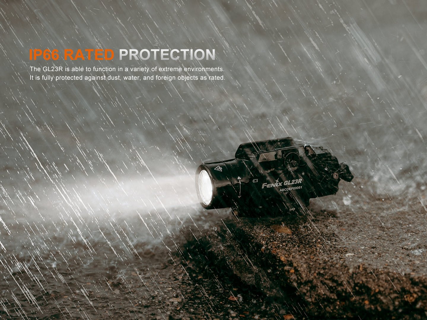 Fenix GL23R Green Laser Tactical Light - Get Tight Gear