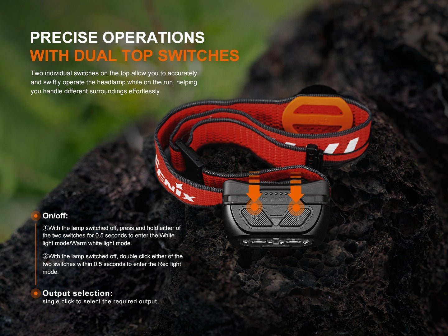 Fenix HL18R - T V2 Lightweight Trail Running Headlamp - Get Tight Gear