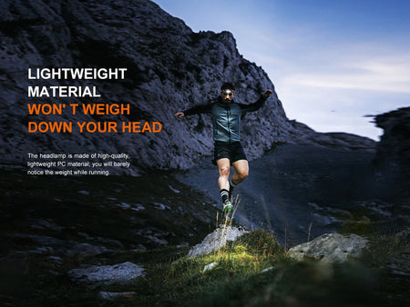 Fenix HL18R - T V2 Lightweight Trail Running Headlamp - Get Tight Gear