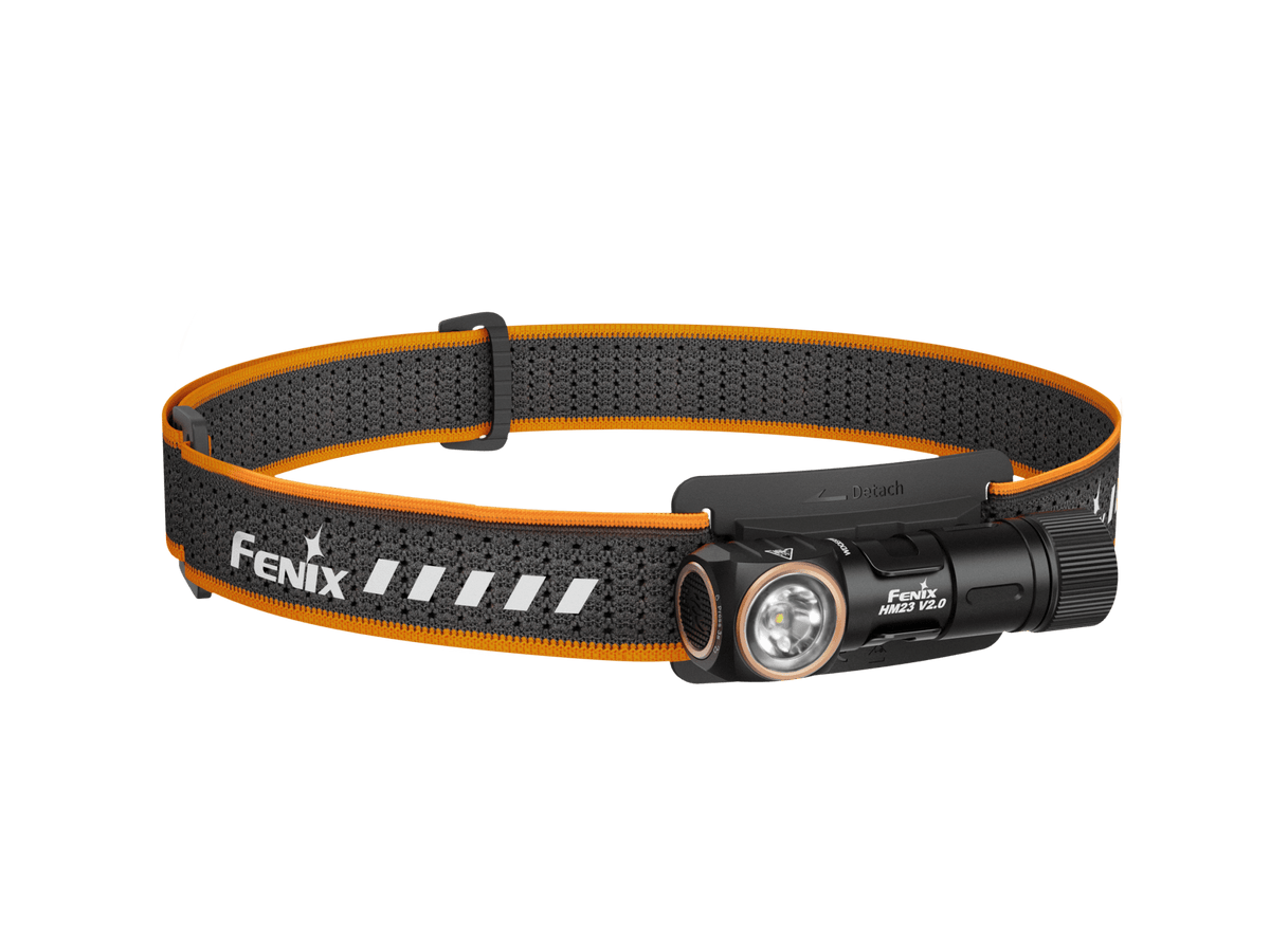 Fenix HM23 V2.0 Lightweight Detachable AA Headlamp - Get Tight Gear