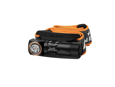 Fenix HM23 V2.0 Lightweight Detachable AA Headlamp - Get Tight Gear