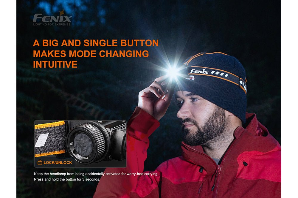 Fenix HM60R Outdoor LED Headlamp - 1200 Lumens - Get Tight Gear