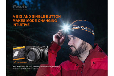 Fenix HM60R Outdoor LED Headlamp - 1200 Lumens - Get Tight Gear