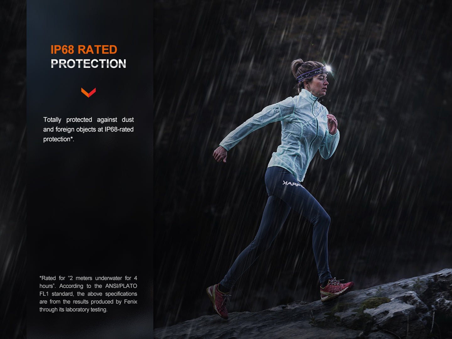 Fenix HM65R - T V2 Rechargeable Lightweight Trail Running Headlamp - Get Tight Gear