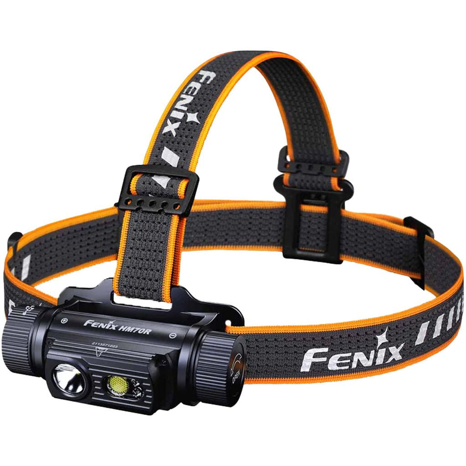 Fenix HM70R Rechargeable Headlamp 1600 Lumens Black - Get Tight Gear