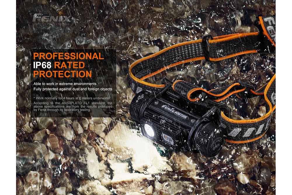Fenix HM70R Rechargeable LED Headlamp - 1600 Lumens - Get Tight Gear