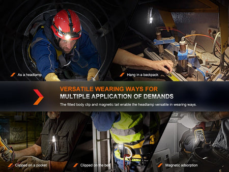 Fenix HM71R Rechargeable Industrial LED Headlamp - Get Tight Gear