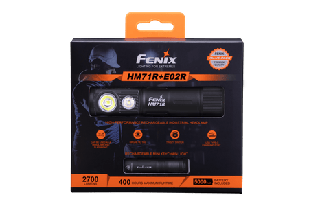 Fenix HM71R Rechargeable Industrial LED Headlamp - Get Tight Gear