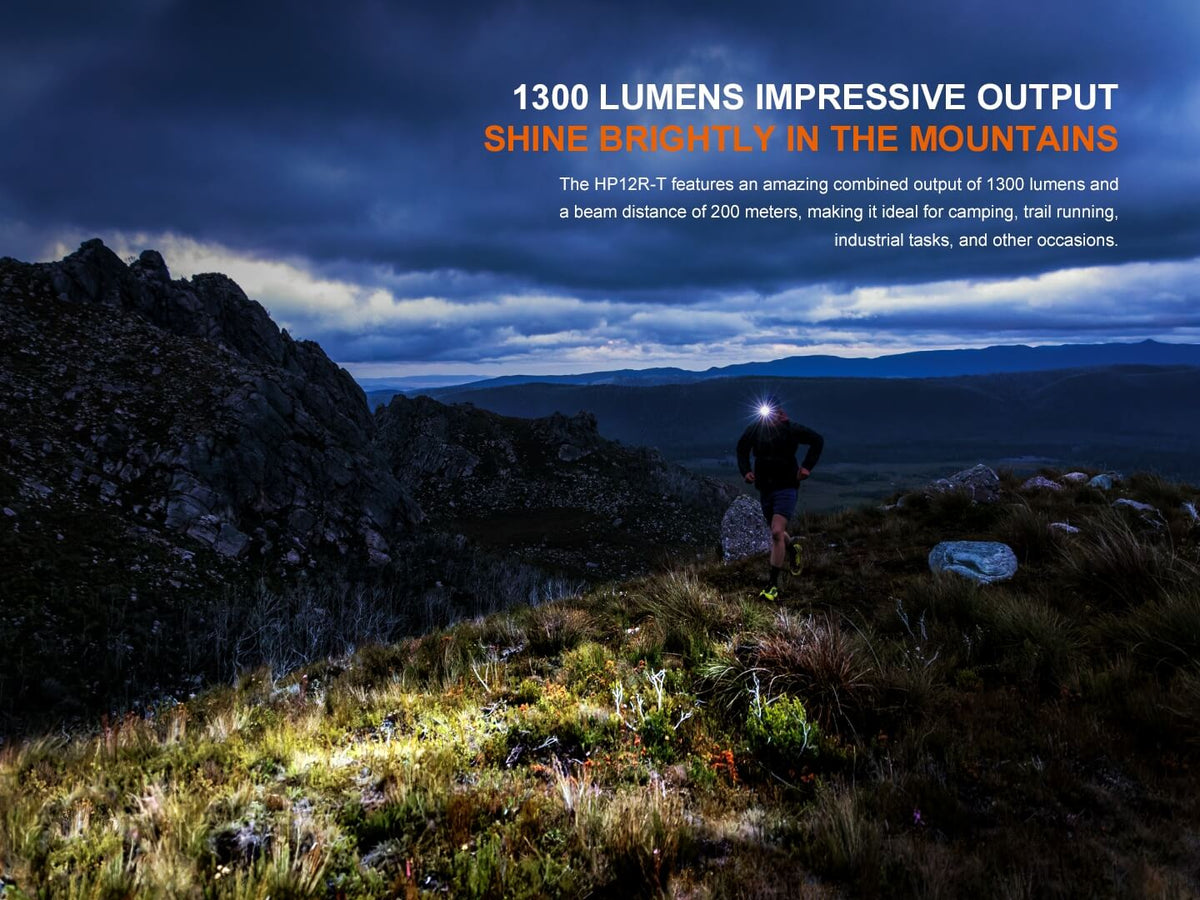 Fenix HP12R - T Balanced Trail Headlamp - Get Tight Gear