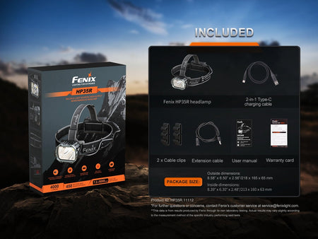 Fenix HP35R Search and Rescue Headlamp - Get Tight Gear