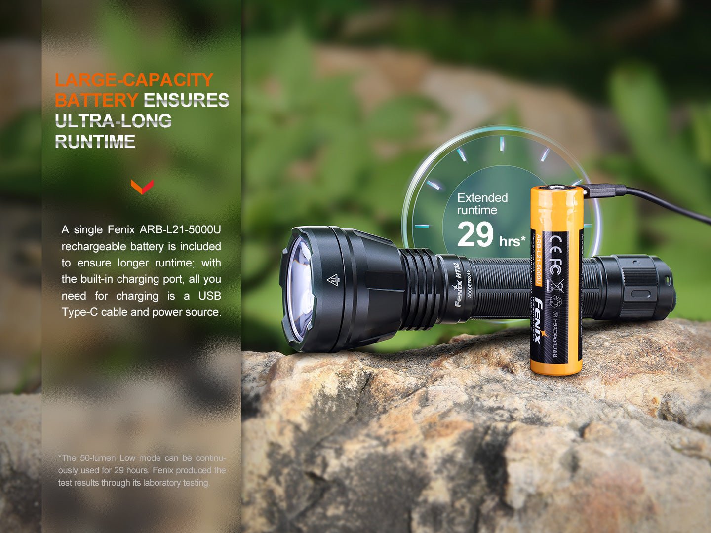Fenix HT32 Hunting Flashlight with Red & Green Output - Get Tight Gear