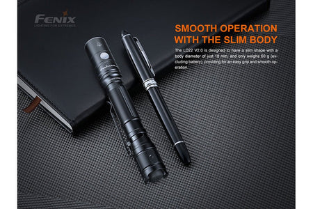 Fenix LD22 V2 Compact LED Flashlight - 800 Lumens - Get Tight Gear