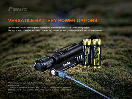 Fenix LD22 V2 Compact LED Flashlight - 800 Lumens - Get Tight Gear