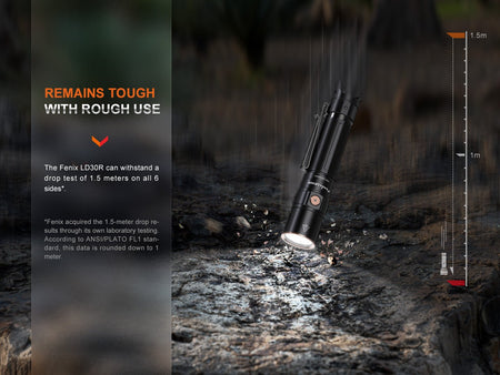 Fenix LD30R High - Performance Lightweight Flashlight - Get Tight Gear