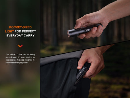 Fenix LD30R High - Performance Lightweight Flashlight - Get Tight Gear