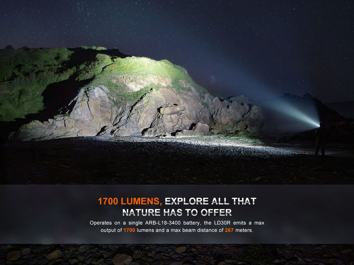 Fenix LD30R High - Performance Lightweight Flashlight - Get Tight Gear