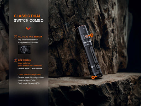 Fenix LD30R High - Performance Lightweight Flashlight - Get Tight Gear