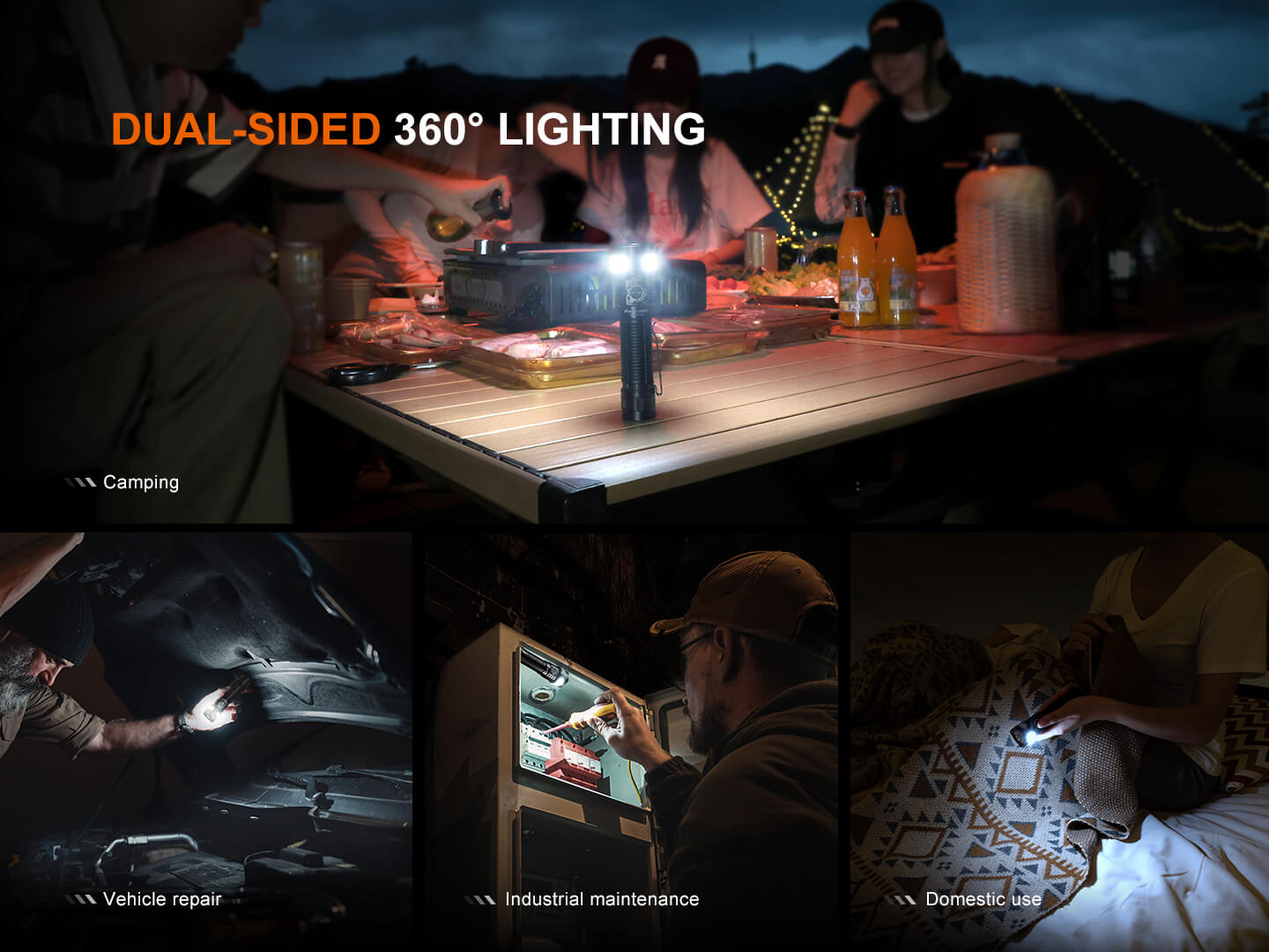 Fenix LD35R High Performance Multimode Tactical Flashlight - Get Tight Gear