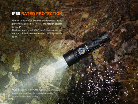 Fenix LD45R Digital Focus Rechargeable LED Flashlight - Get Tight Gear