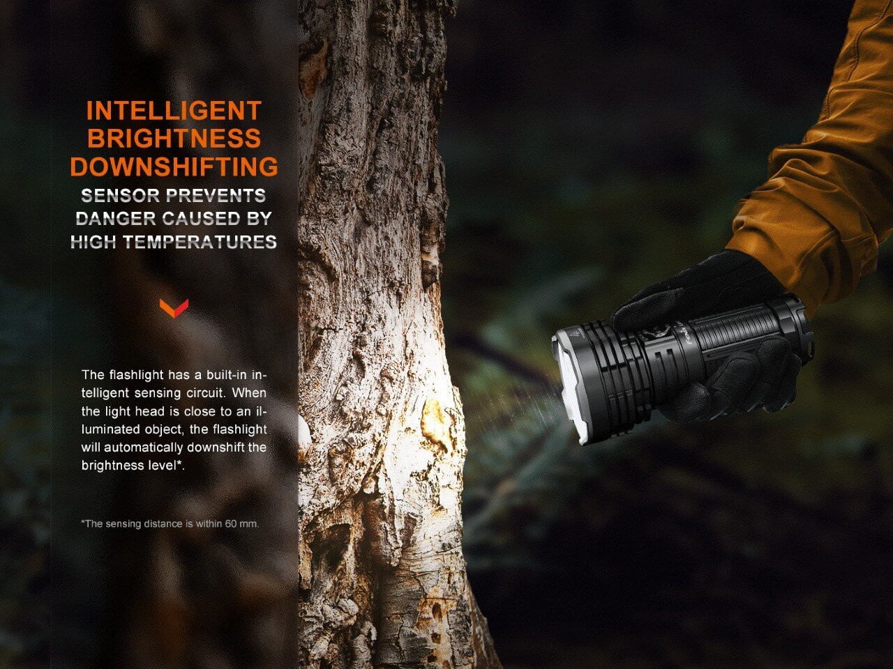 Fenix LR40R V2.0 Rechargeable LED Searchlight - Get Tight Gear