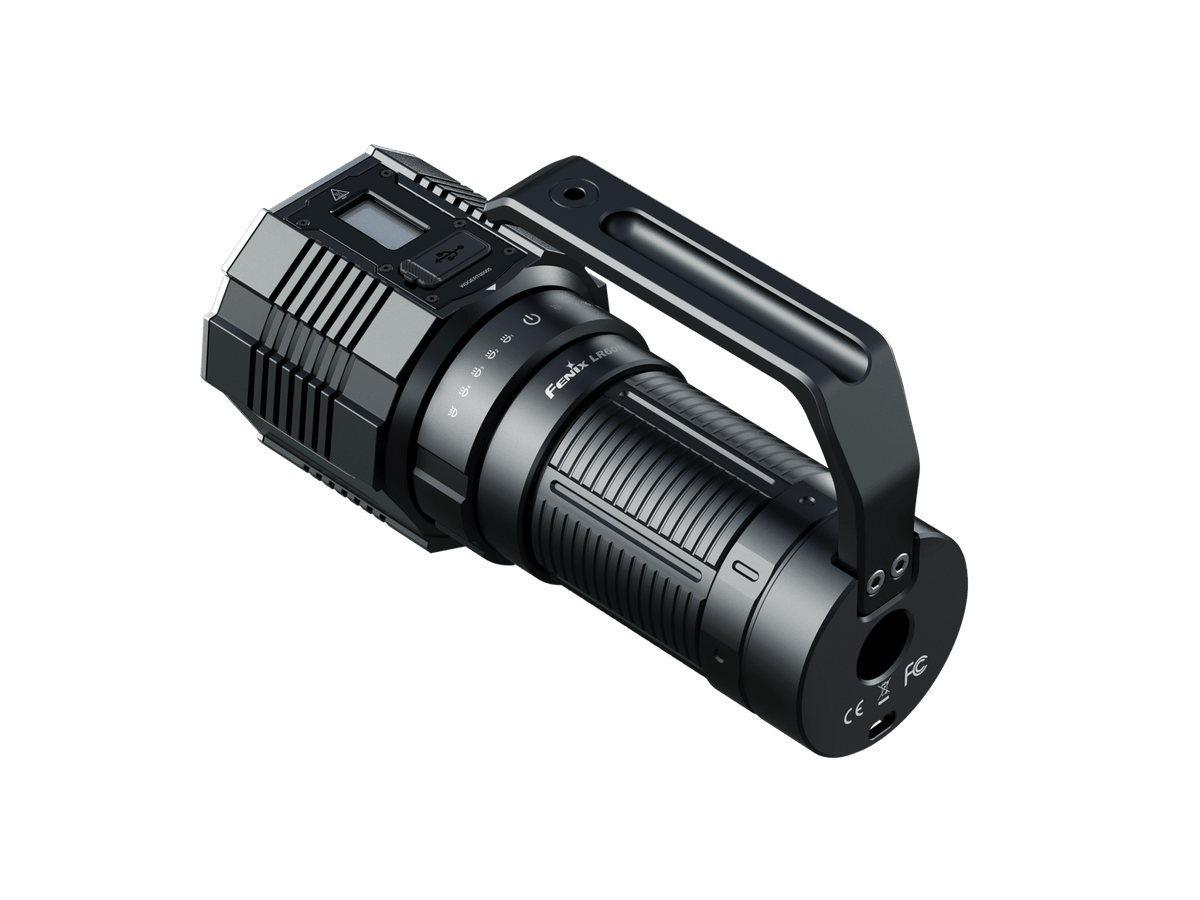 Fenix LR60R Rotary Switch Rechargeable Searchlight - 21000 Lumens - Get Tight Gear