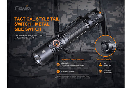 Fenix PD35 V3.0 Everyday Carry Flashlight - 1700 Lumens - Get Tight Gear