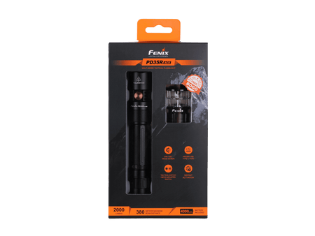 Fenix PD35R ACE Multi - mode Tactical Flashlight + FREE CL01 Mini Lantern - Get Tight Gear