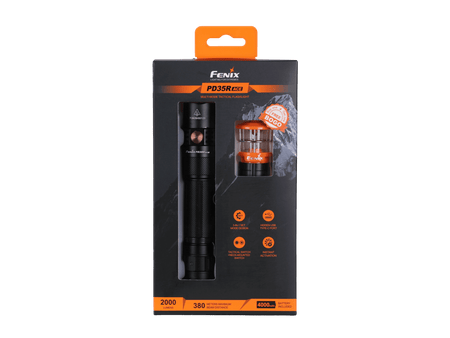 Fenix PD35R ACE Multi - mode Tactical Flashlight + FREE CL01 Mini Lantern - Get Tight Gear
