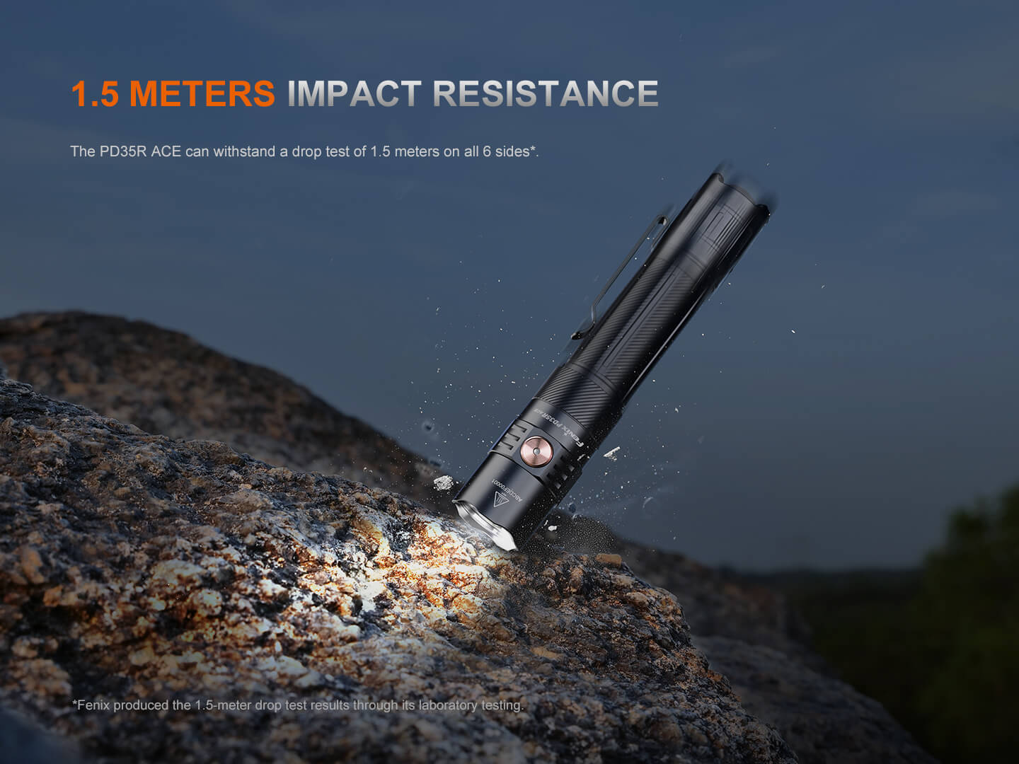 Fenix PD35R ACE Multi - mode Tactical Flashlight + FREE CL01 Mini Lantern - Get Tight Gear