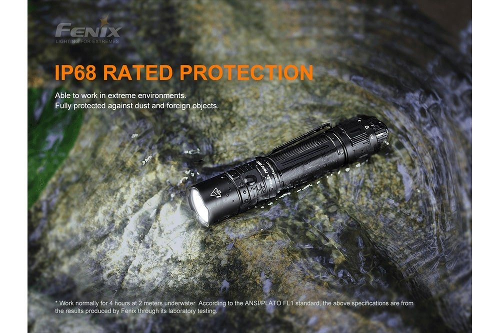 Fenix PD36 TAC Tactical Flashlight - 3000 Lumens - Get Tight Gear